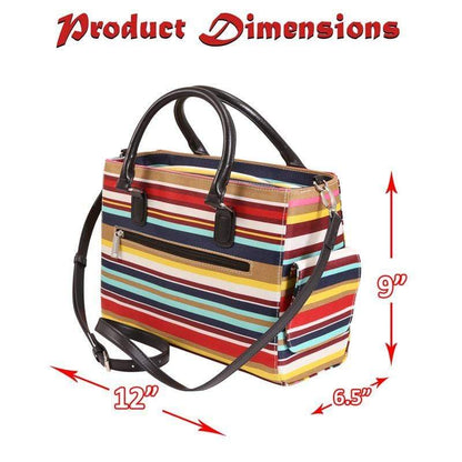 Accessories Winey Drink Purse in Nautical Stripe WineyBitchesCo