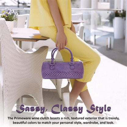 Accessories Winey Wine Clutch Purse- Purple Burmese WineyBitchesCo