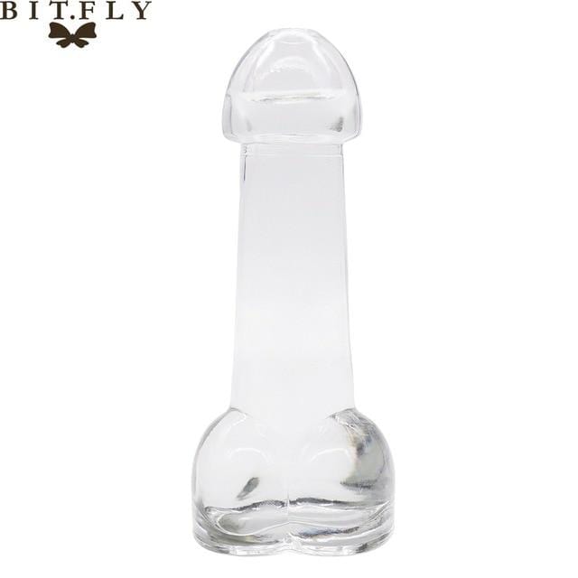 Barware Winey Bitches Co 1 pc 150 ml penis shape cocktail glass-bachelorette party WineyBitchesCo
