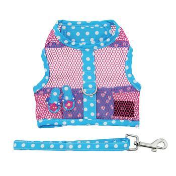 Cool Mesh Dog Harness Under the Sea Collection - Pink and Blue Flip Flop - Winey Bitches - Wine- Women- K9's