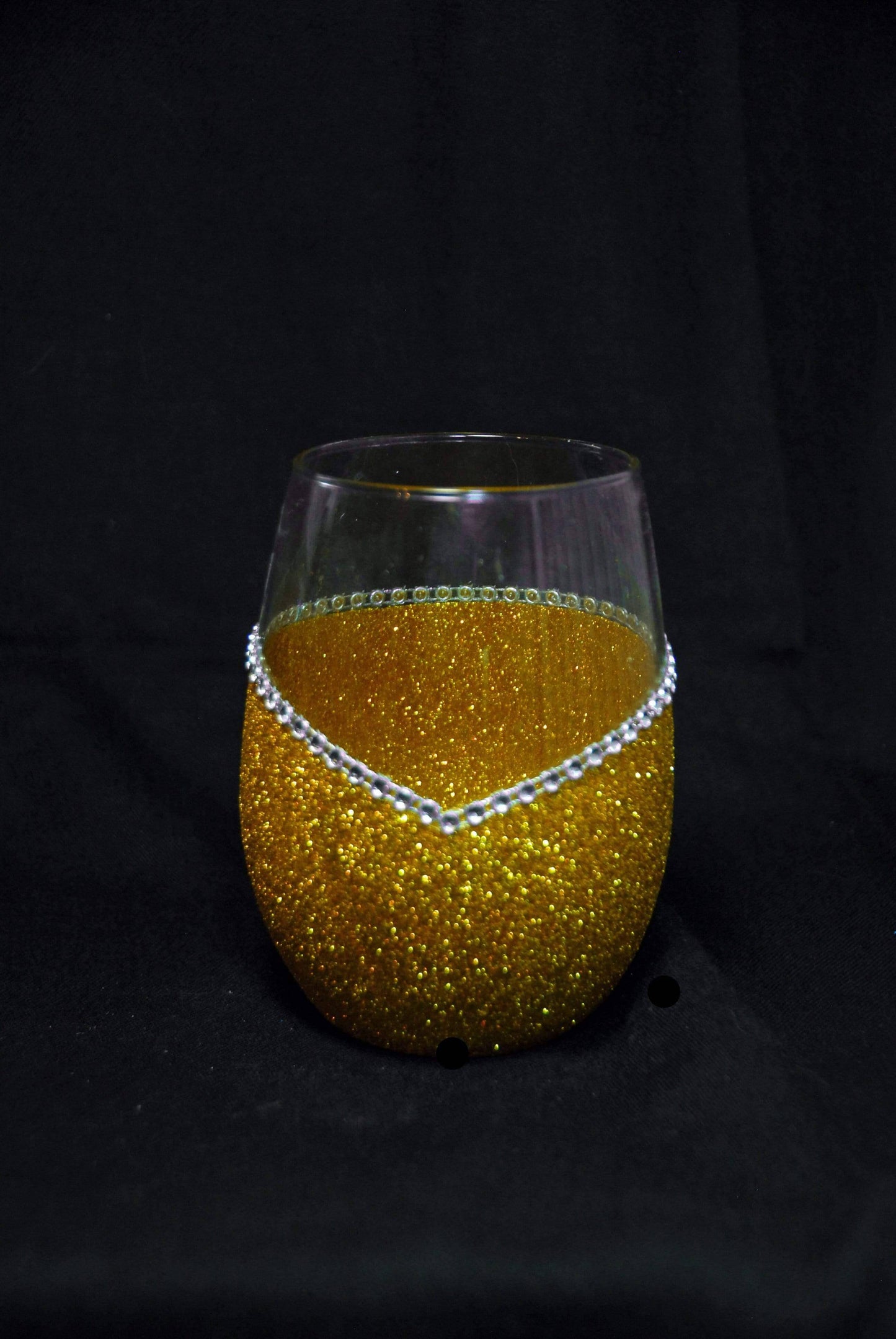 LOVE- Valentine Bling Drinkware Stem or Stemless Wine Glasses-Choose your color - Winey Bitches - Wine- Women- K9's