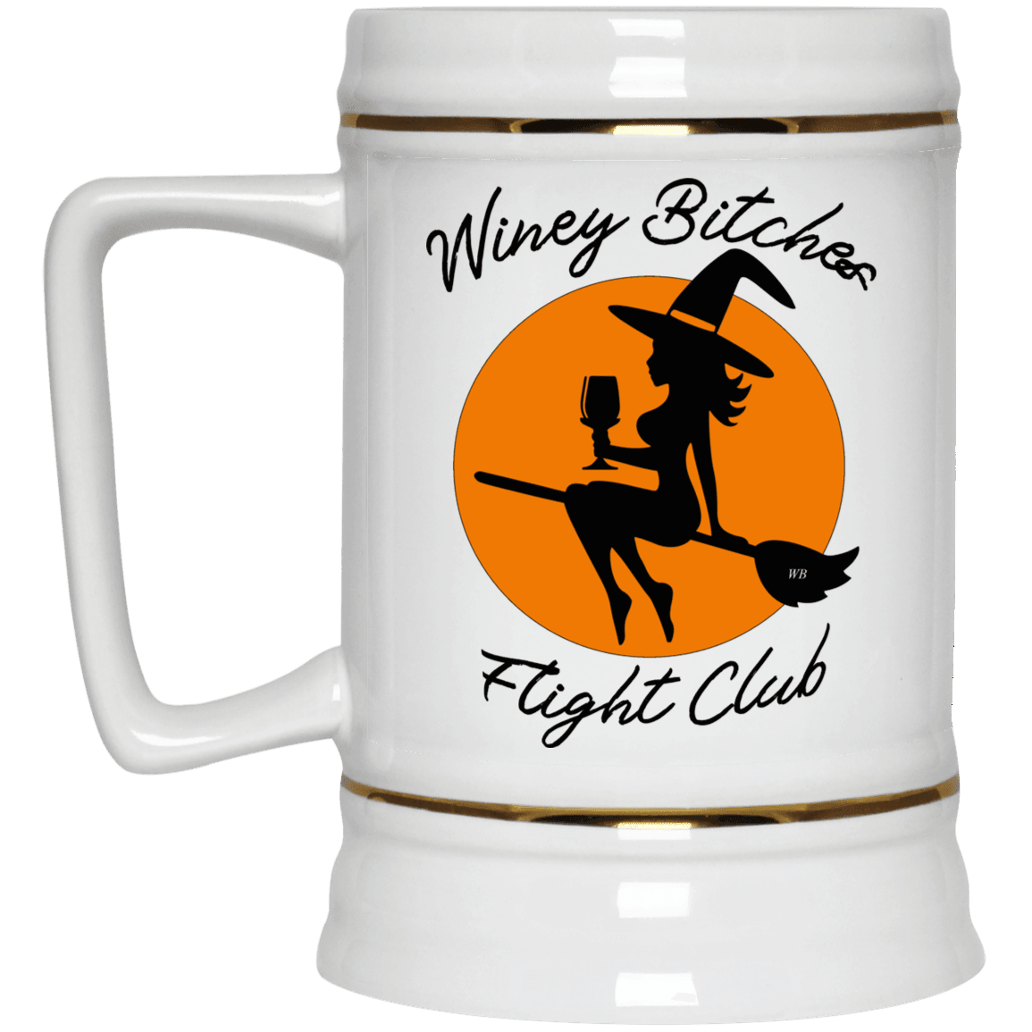 22217 Beer Stein 22oz. - Winey Bitches - Wine- Women- K9's