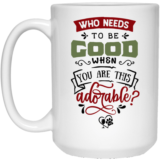 Drinkware White / One Size Winey Bitches Co Holiday 15 oz. White Mug WineyBitchesCo