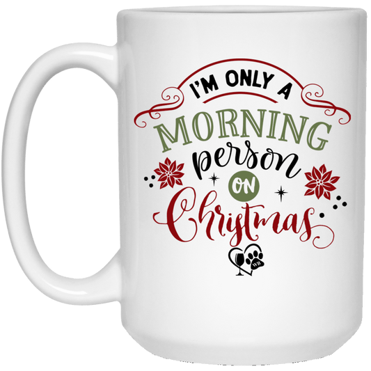 Drinkware White / One Size Winey Bitches Co Holiday 15 oz. White Mug WineyBitchesCo