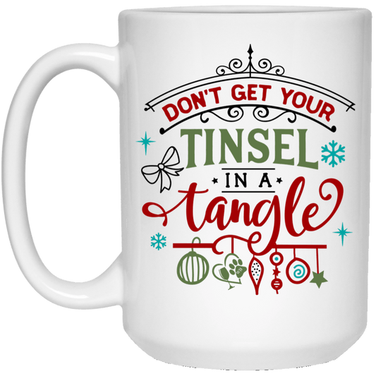 Drinkware White / One Size Winey Bitches Co Holiday 15 oz. White Mug WineyBitchesCo