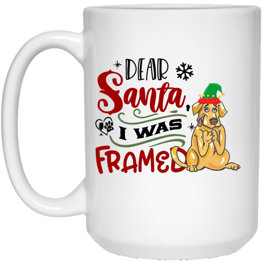 Drinkware White / One Size Winey Bitches Co Holiday 15 oz. White Mug WineyBitchesCo