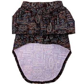 Doggie Hawaiian Camp Shirt -Hang Ten - Winey Bitches - Wine- Women- K9's