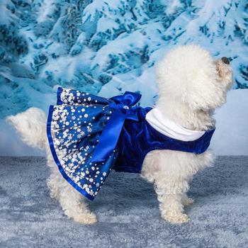 Holiday Dog Harness Dress - Snowflakes - Winey Bitches - Wine- Women- K9's