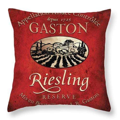 Home Decor 14" x 14" / Yes WineyBitches.co Still Life Wine Label Square V Throw Pillow WineyBitchesCo