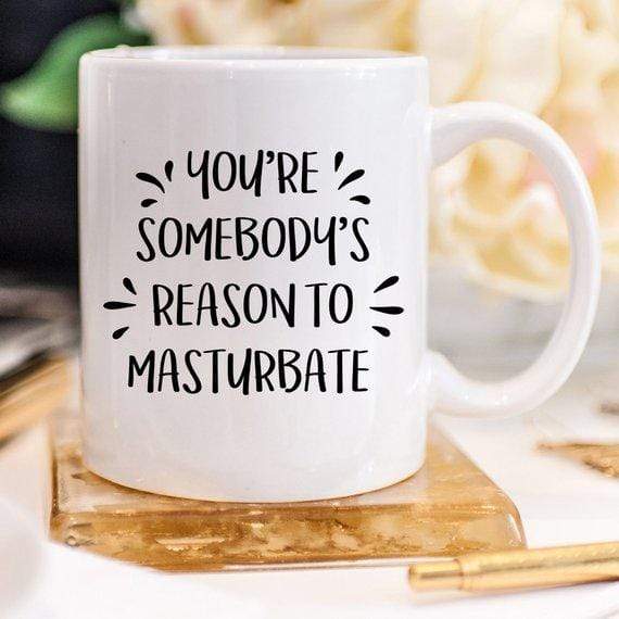 Kitchen Winey Bitches Coffee Mug, Reason To Masturbate WineyBitchesCo
