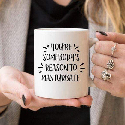 Kitchen Winey Bitches Coffee Mug, Reason To Masturbate WineyBitchesCo