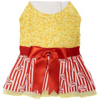 Movie Theater Popcorn Dog Dress with Matching Leash - Winey Bitches - Wine- Women- K9's
