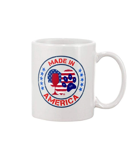 Mugs White / 15OZ Winey Bitches Co "Made In America" 15oz Mug WineyBitchesCo