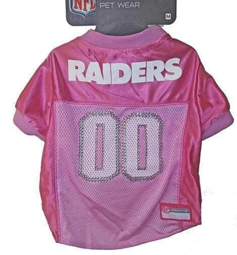 Blinged LAS VEGAS RAIDERS DOG JERSEY (PINK)-WineyBitches.Co - Winey Bitches - Wine- Women- K9's