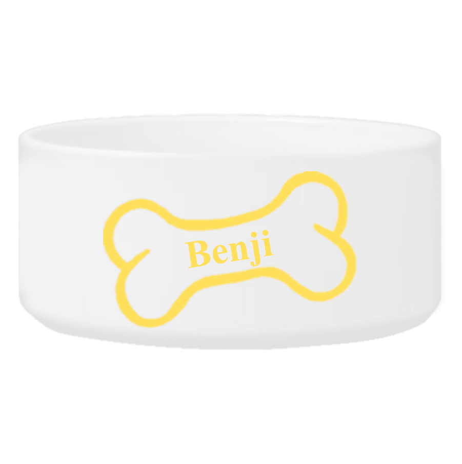 Personalized Large Dog Bowl - Bright Treats - Winey Bitches - Wine- Women- K9's
