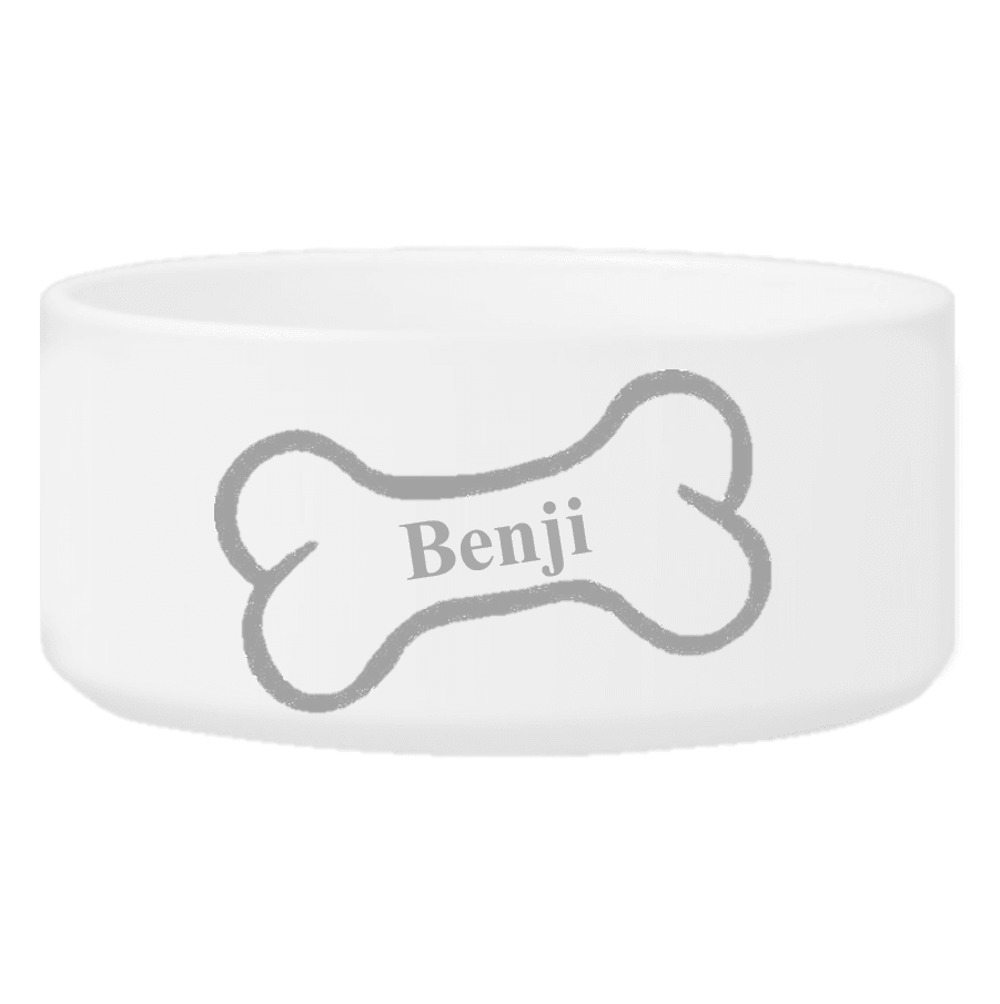 Personalized Small Dog Bowl - Bright Treats - Winey Bitches - Wine- Women- K9's