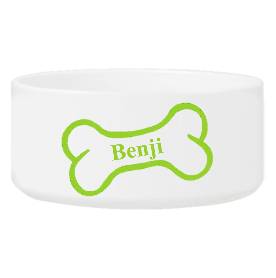 Personalized Small Dog Bowl - Bright Treats - Winey Bitches - Wine- Women- K9's