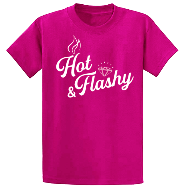 Hot and Flashy Tee - Winey Bitches - Wine- Women- K9's