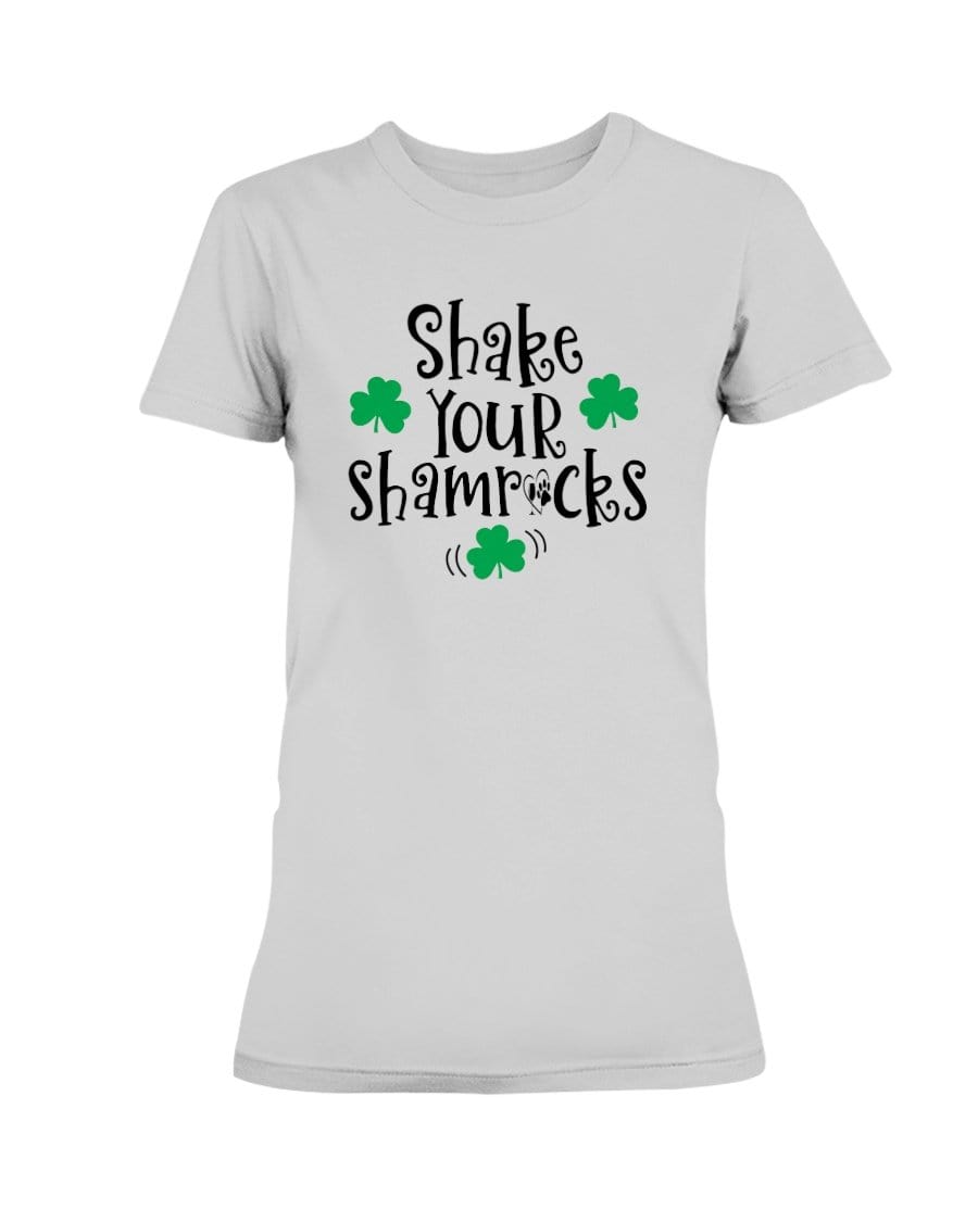 Shirts Ash Grey / S Winey Bitches Co "Shake Your Shamrocks" Ladies Missy T-Shirt WineyBitchesCo