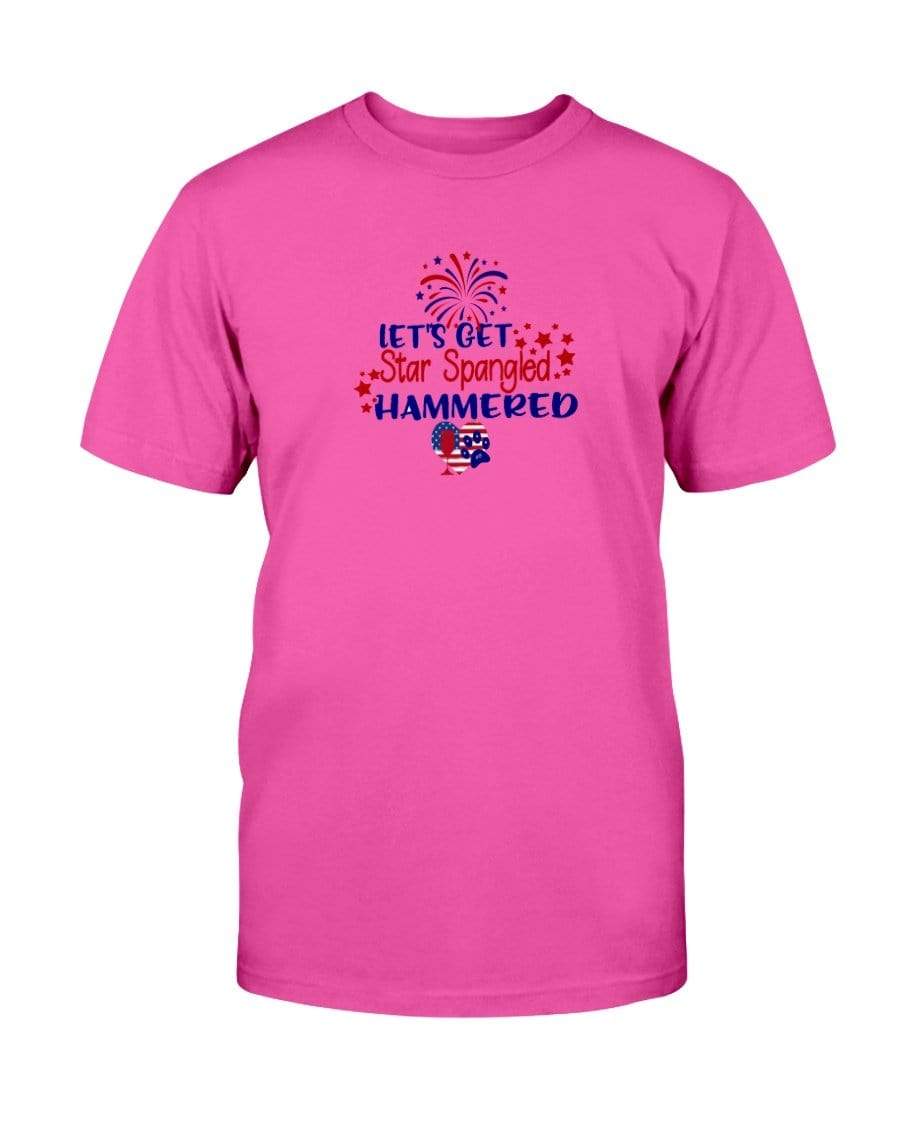Shirts Heliconia / S Winey Bitches Co "Lets Get Star Spangled Hammered" Ultra Cotton T-Shirt WineyBitchesCo