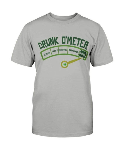Shirts Ice Grey / S Winey Bitches Co "Drunk O'Meter" Ultra Cotton T-Shirt WineyBitchesCo