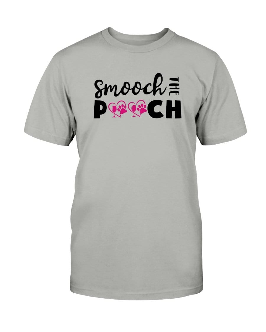 Shirts Ice Grey / S Winey Bitches Co "Smooch The Pooch" Ultra Cotton T-Shirt WineyBitchesCo