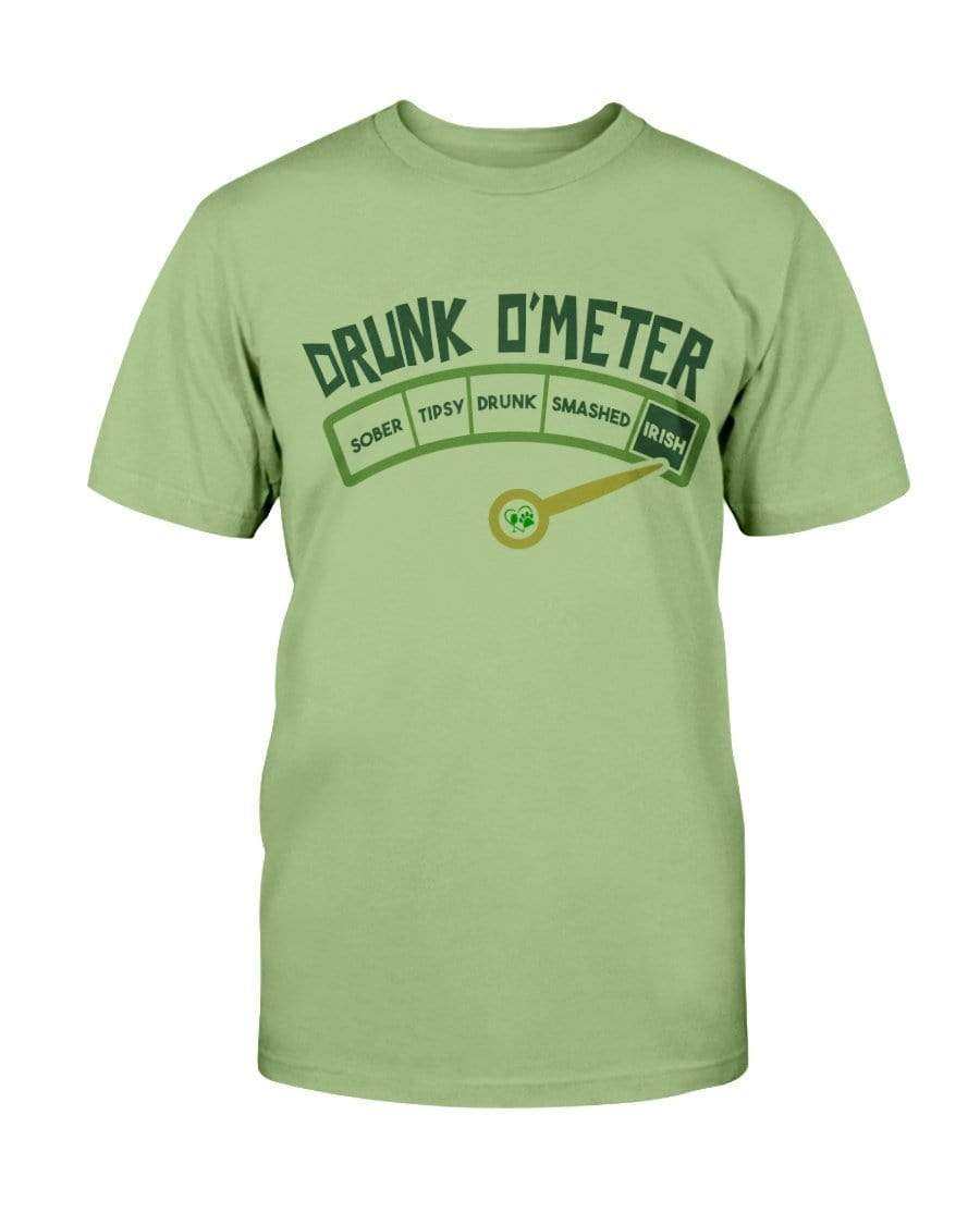 Shirts Kiwi / S Winey Bitches Co "Drunk O'Meter" Ultra Cotton T-Shirt WineyBitchesCo