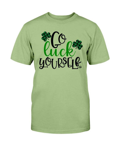 Shirts Kiwi / S Winey Bitches Co "Go Luck Yourself" Ultra Cotton T-Shirt WineyBitchesCo