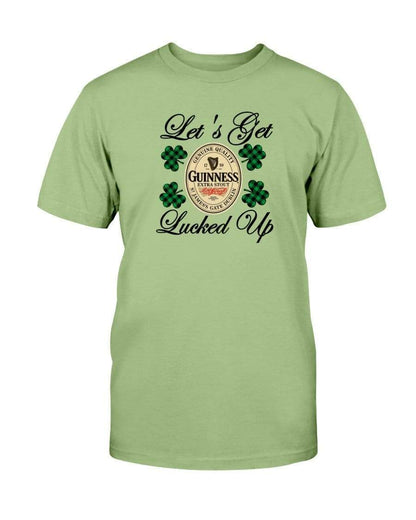 Shirts Kiwi / S Winey Bitches Co "Let's Get Lucked Up" Guinness Ultra Cotton T-Shirt WineyBitchesCo