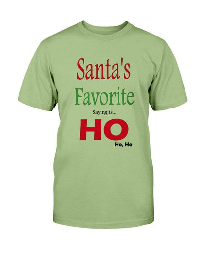 Shirts Kiwi / S Winey Bitches Co "Santa's Favorite Saying" Ultra Cotton T-Shirt WineyBitchesCo