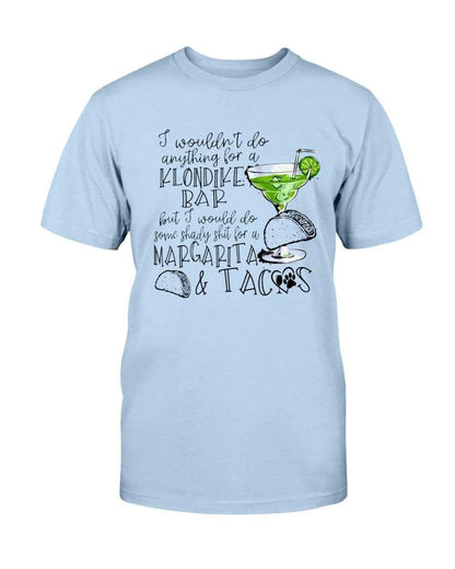 Shirts Light Blue / S Winey Bitches Co Margaritas and Tacos Ultra Cotton T-Shirt WineyBitchesCo