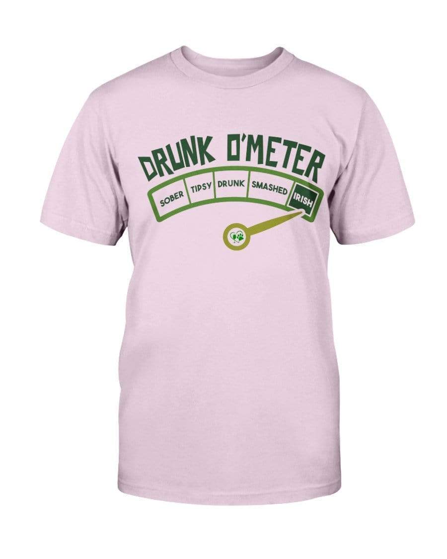 Shirts Light Pink / S Winey Bitches Co "Drunk O'Meter" Ultra Cotton T-Shirt WineyBitchesCo