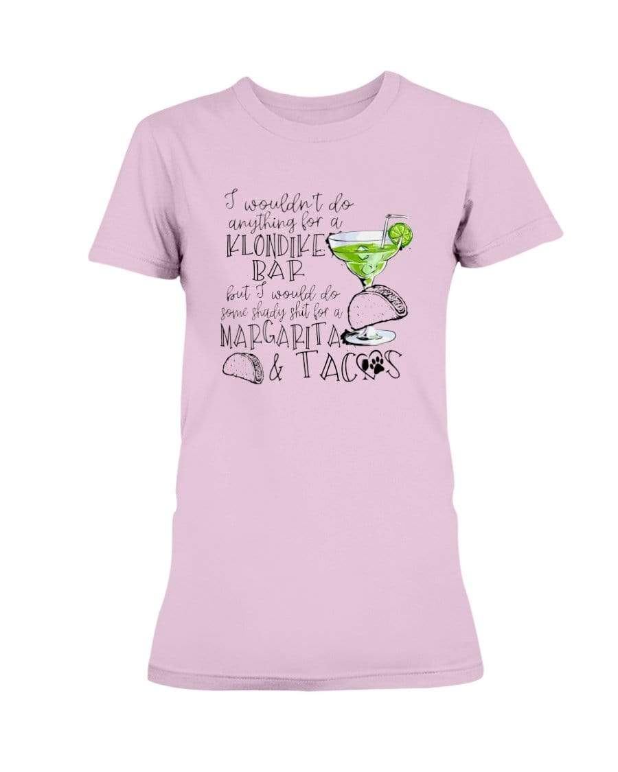 Shirts Light Pink / XS Winey Bitches Co Margaritas and Tacos Ultra Ladies T-Shirt WineyBitchesCo