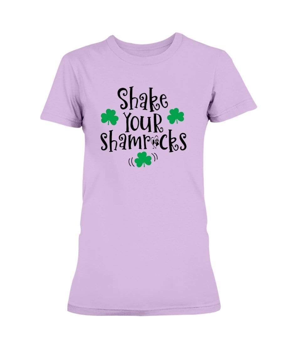 Shirts Lilac / S Winey Bitches Co "Shake Your Shamrocks" Ladies Missy T-Shirt WineyBitchesCo