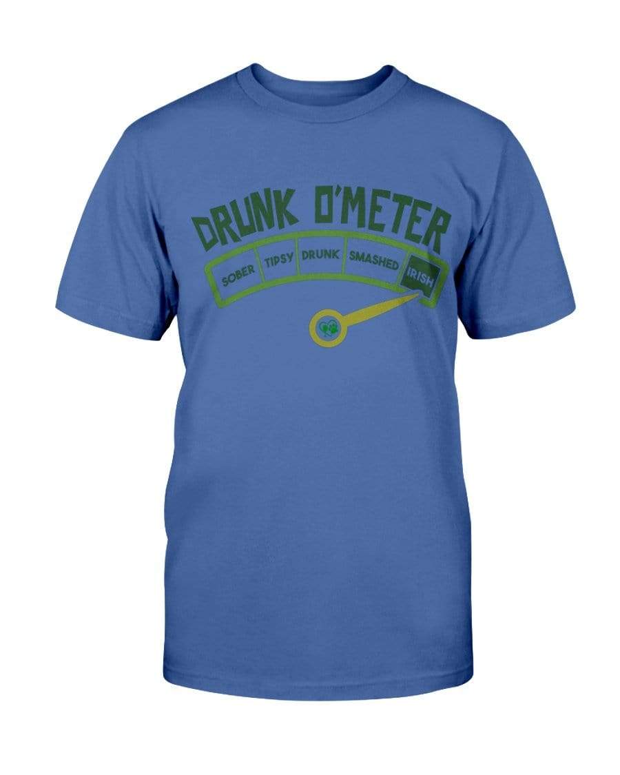 Shirts Metro Blue / S Winey Bitches Co "Drunk O'Meter" Ultra Cotton T-Shirt WineyBitchesCo