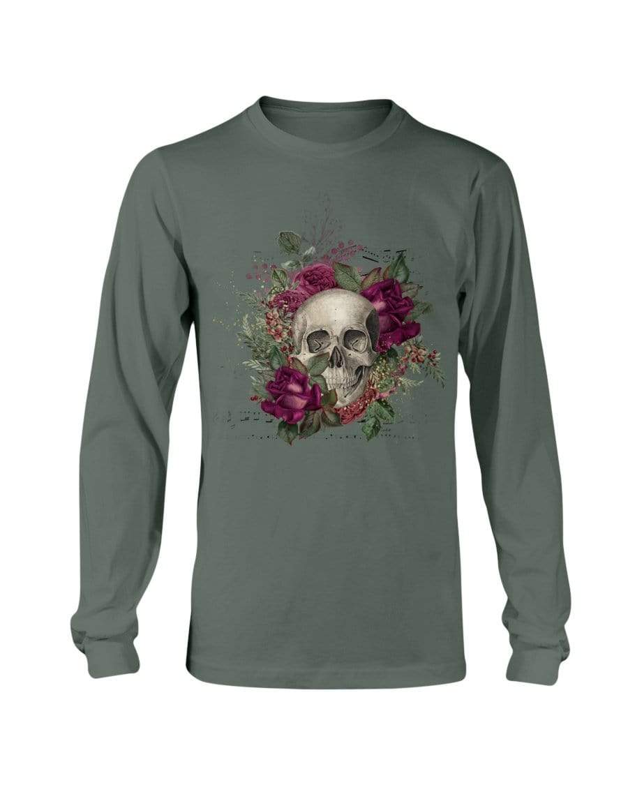 Shirts Military Green / S Winey Bitches Co Long Sleeve T-Shirt WineyBitchesCo