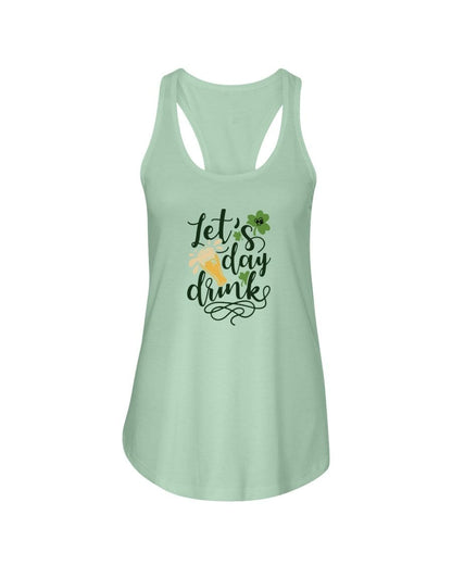 Shirts Mint / XS Winey Bitches Co "Let's Day Drink" Ladies Racerback Tank Top* WineyBitchesCo