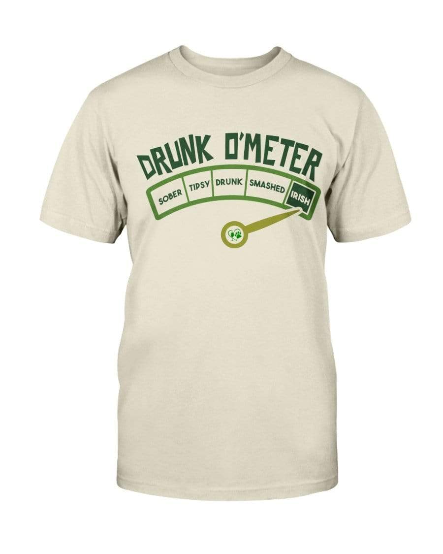 Shirts Natural / S Winey Bitches Co "Drunk O'Meter" Ultra Cotton T-Shirt WineyBitchesCo