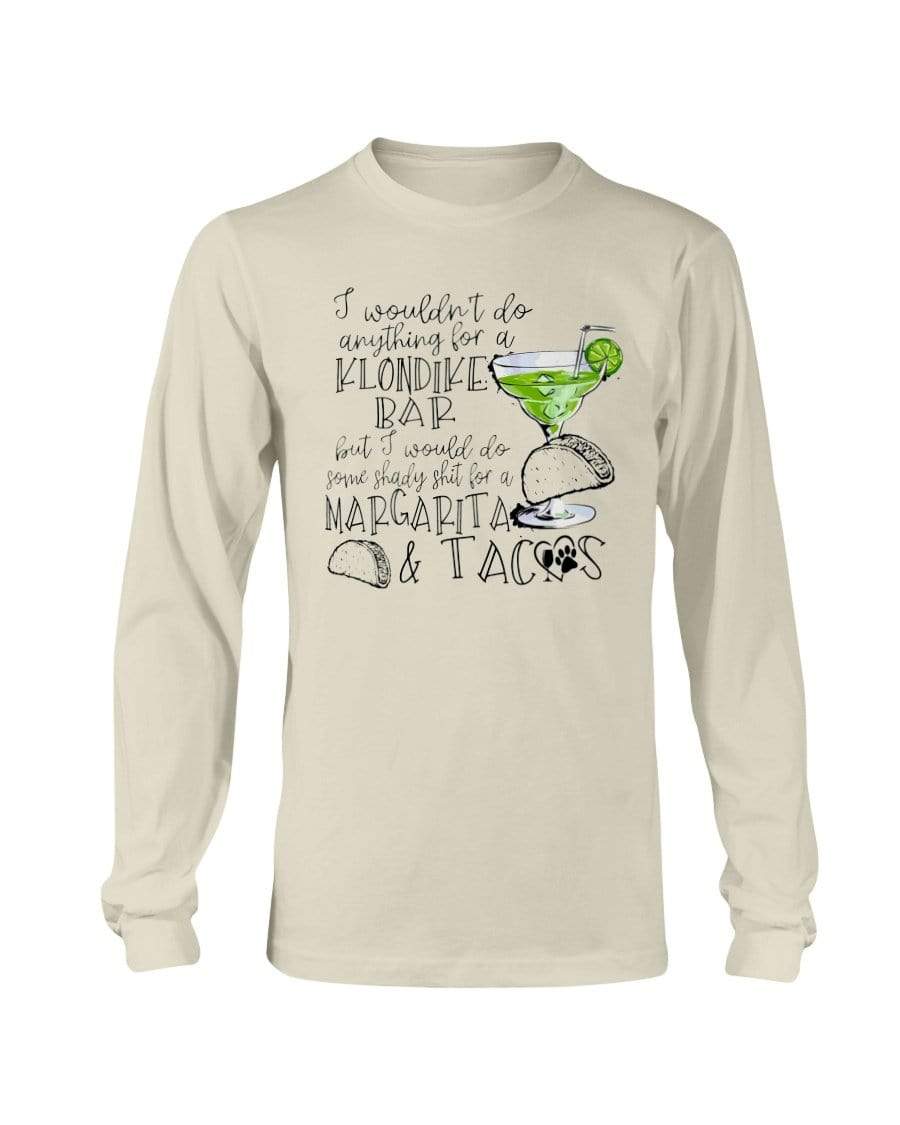 Shirts Natural / S Winey Bitches Co Margaritas and Tacos Long Sleeve T-Shirt WineyBitchesCo