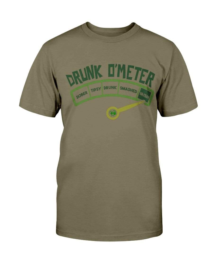 Shirts Olive / S Winey Bitches Co "Drunk O'Meter" Ultra Cotton T-Shirt WineyBitchesCo