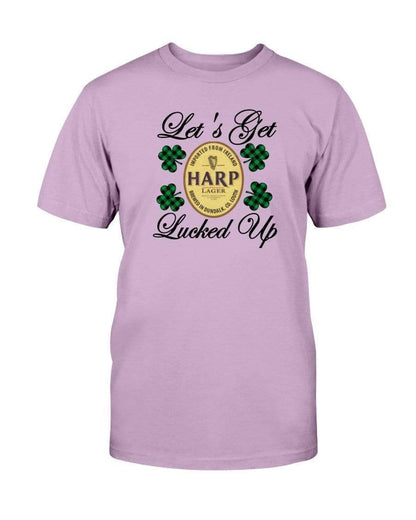 Shirts Orchid / S Winey Bitches Co "Let's Get Lucked Up" Harp Ultra Cotton T-Shirt WineyBitchesCo