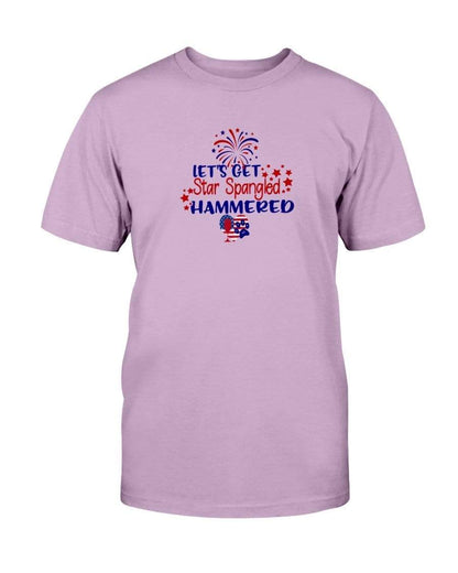 Shirts Orchid / S Winey Bitches Co "Lets Get Star Spangled Hammered" Ultra Cotton T-Shirt WineyBitchesCo