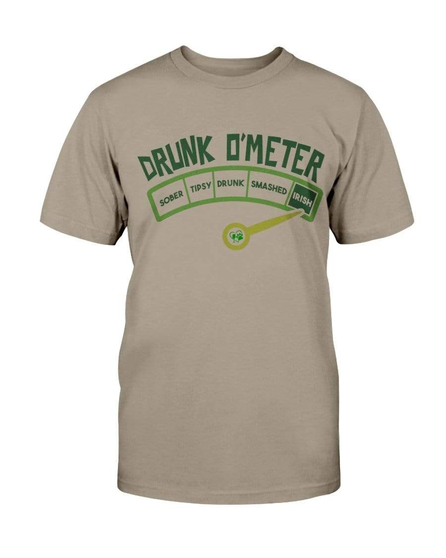 Shirts Prairie Dust / S Winey Bitches Co "Drunk O'Meter" Ultra Cotton T-Shirt WineyBitchesCo