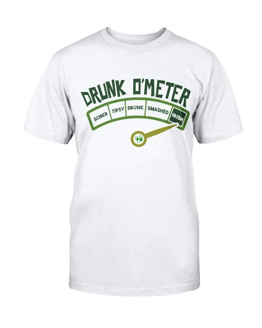 Shirts Prepared For Dye / S Winey Bitches Co "Drunk O'Meter" Ultra Cotton T-Shirt WineyBitchesCo