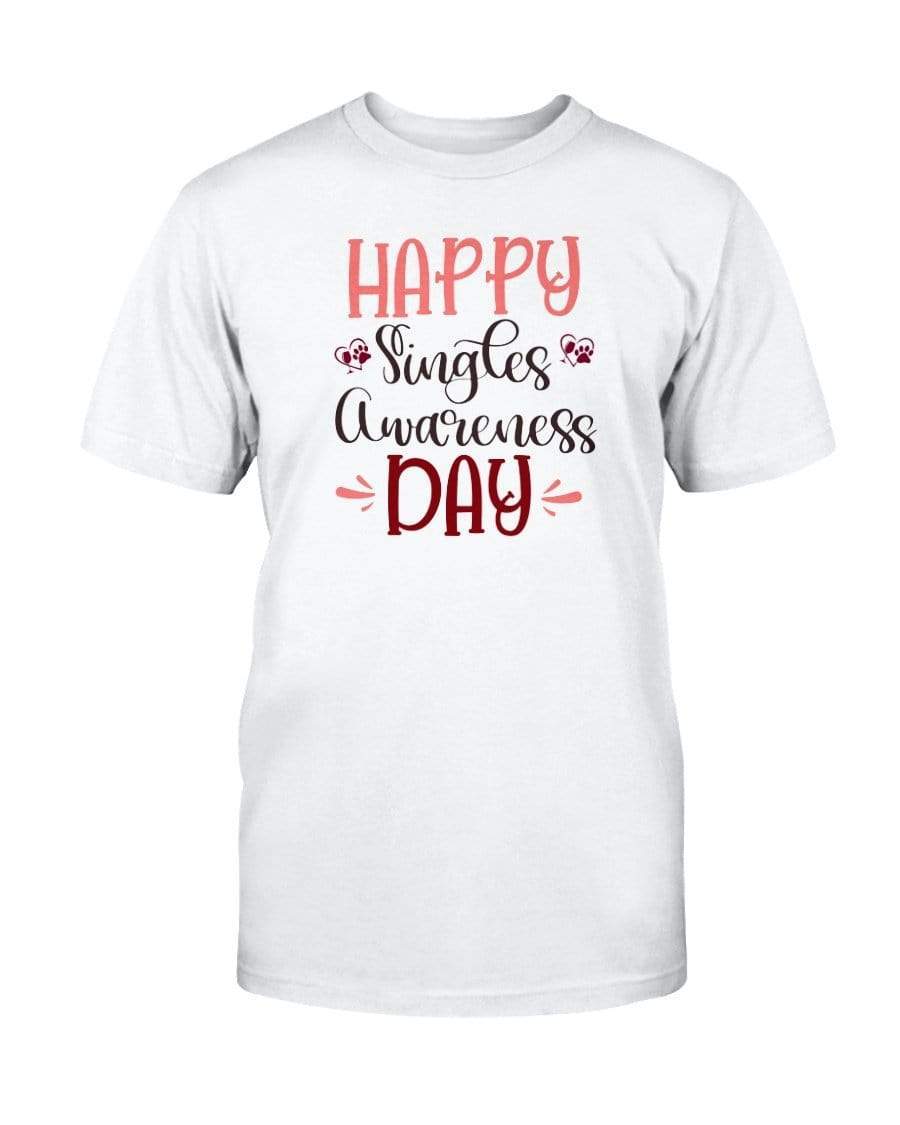 Shirts Prepared For Dye / S Winey Bitches Co "Happy Single Awareness Day" Ultra Cotton T-Shirt WineyBitchesCo