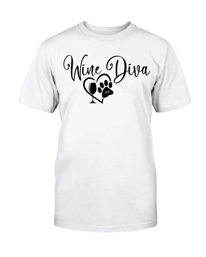 Shirts Prepared For Dye / S Winey Bitches Co New "Wine Diva 2" Ultra Cotton T-Shirt WineyBitchesCo