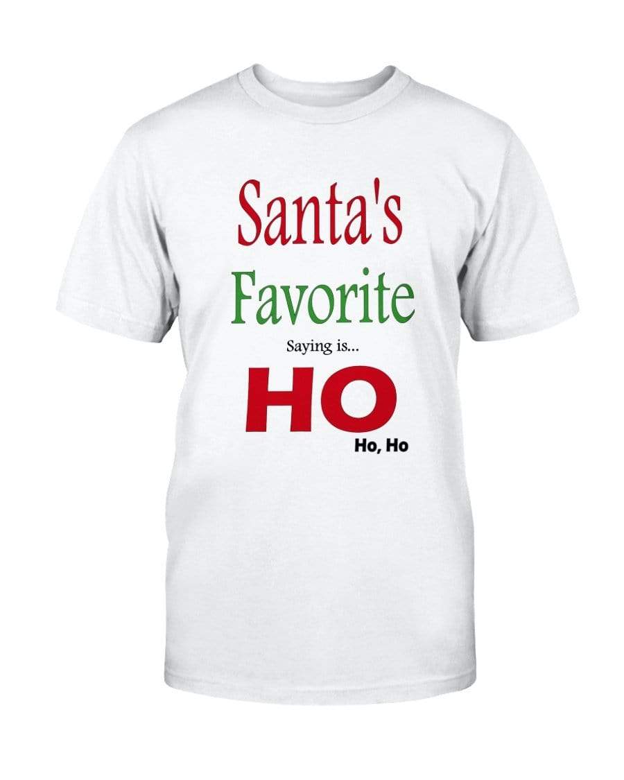 Shirts Prepared For Dye / S Winey Bitches Co "Santa's Favorite Saying" Ultra Cotton T-Shirt WineyBitchesCo