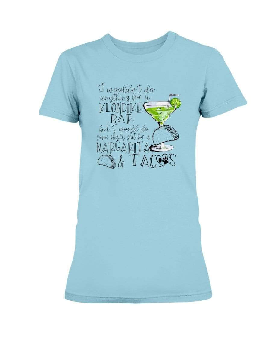 Shirts Sky / XS Winey Bitches Co Margaritas and Tacos Ultra Ladies T-Shirt WineyBitchesCo
