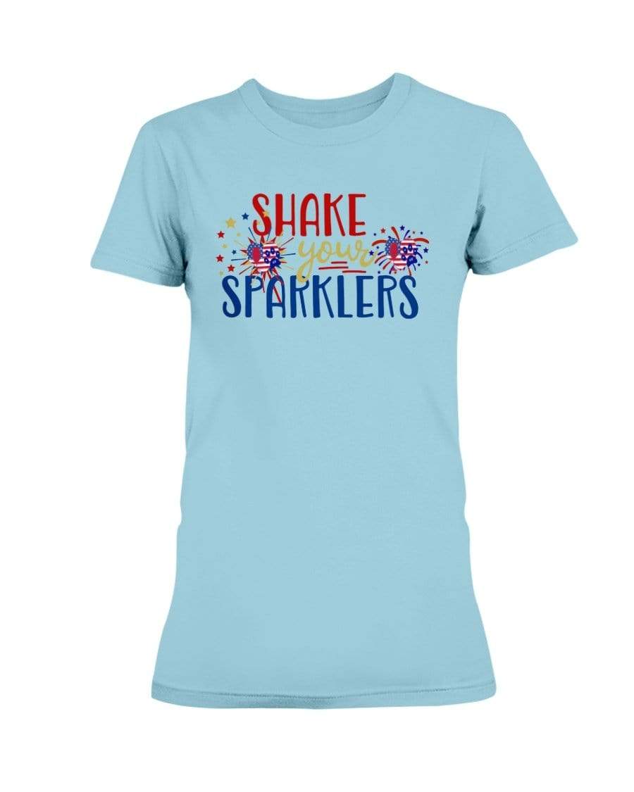 Shirts Sky / XS Winey Bitches Co "Shake your Sparklers" Ultra Ladies T-Shirt WineyBitchesCo