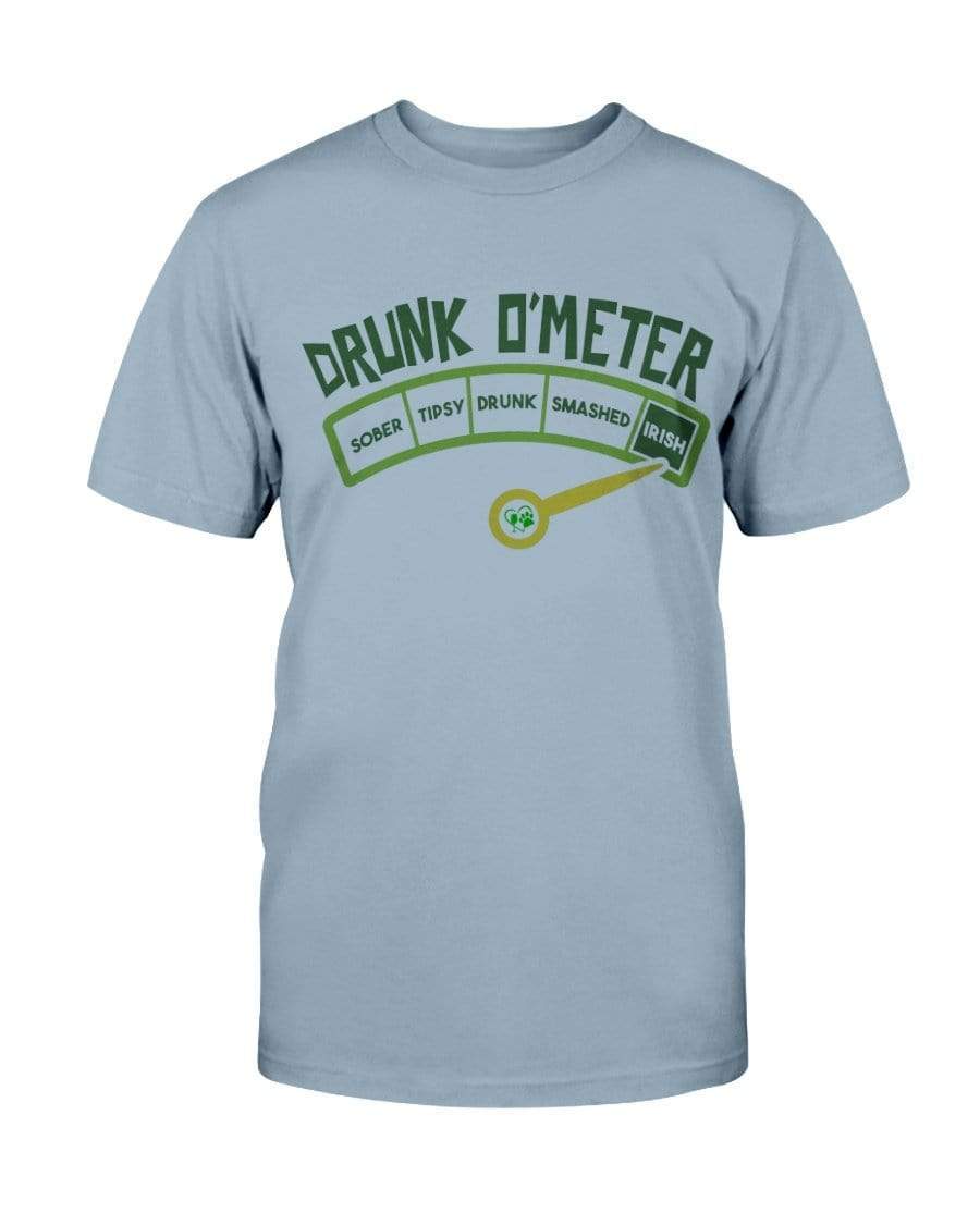 Shirts Stone Blue / S Winey Bitches Co "Drunk O'Meter" Ultra Cotton T-Shirt WineyBitchesCo